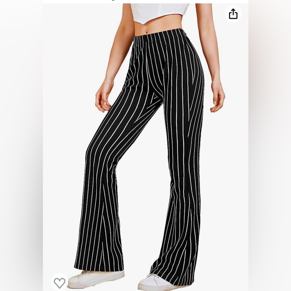 Stripped comfy pants